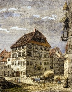 Albrecht Durerin talo Nürnbergissä, Saksassa tekijältä German School