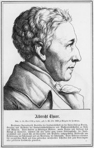 Albrecht Thaer (kaiverrus) tekijältä German School
