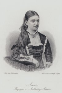 Anna, Mecklenburg-Schwerinin herttuatar (kaiverrus) tekijältä German School
