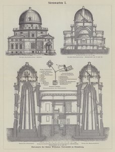 Tähtitieteelliset observatoriot (kaiverrus) tekijältä German School