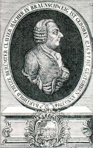 Barthold Fritz (1697-1766) J.C. Eberlingin kaiverrus (kaiverrus) tekijältä German School