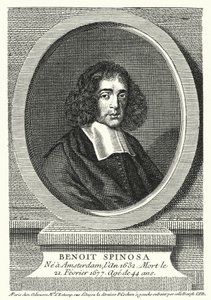 Baruch Spinoza, hollantilainen filosofi (kaiverrus) tekijältä German School