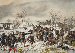 Taistelu ennen Le Mans-Champagnea, Ranskan ja Preussin sota, 11. tammikuuta 1871 tekijältä German School