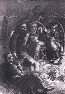 Ennen Metziä Cassells, Ranskan ja Saksan välisen sodan historia, julkaissut Cassell and Company Limited, n. 1890 (litho) tekijältä German School