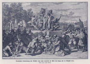 Orangistijoukko murhasi veljekset Jan ja Cornelis de Wittin raa