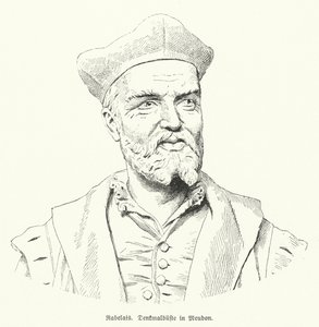 Ranskalaisen kirjailijan Francois Rabelais