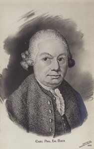 Carl Philipp Emanuel Bach, saksalainen klassisen ajan muusikko ja säveltäjä (1714-1788) tekijältä German School