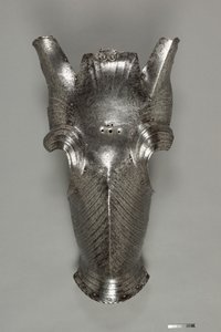 Chanfron Maximilian tyyliin, n.1510 (teräs) tekijältä German School