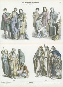 Huonekalut ja erilaiset esineet 1100- ja 1300-luvuilta