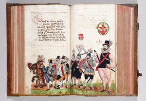 Nürnbergin kronikka perustamisesta vuoteen 1603, SCHEMBART-KIRJA tekijältä German School