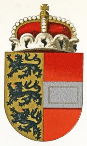Kärntenin vaakuna, n. 1898 tekijältä German School