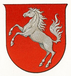 Westfalenin vaakuna, n. 1898 tekijältä German School