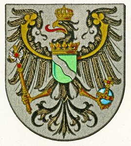 Reinin maakunnan vaakuna (Provinz Rheinland), n. 1898 tekijältä German School