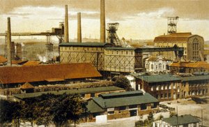 Concordia Coal Mine, Oberhausen, Saksa (värikaiverrus) tekijältä German School