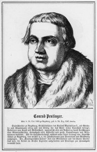 Conrad Peutinger (kaiverrus) tekijältä German School
