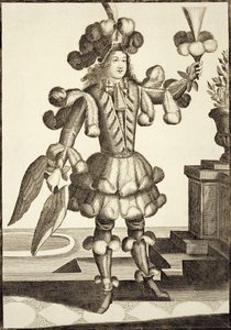 Pubi höyhenkauppiaalle, pubi. kirjoittanut Gerard Valck (16512-1726) n. 1690 tekijältä German School