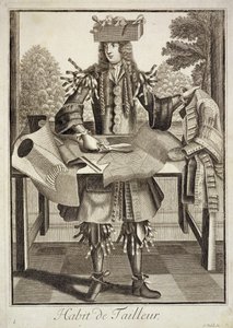 Pubi räätäliin, pubiin. kirjoittanut Gerard Valck (16512-1726) n. 1690 tekijältä German School