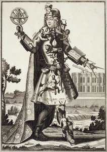 Astrologin asu, pubi. kirjoittanut Gerard Valck (16512-1726) n. 1690 tekijältä German School