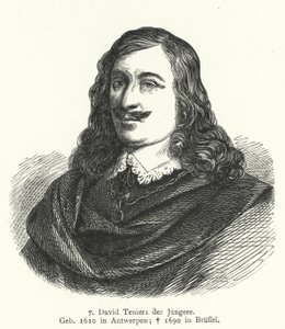 David Teniers nuorempi, flaamilainen barokkitaiteilija (kaiverrus) tekijältä German School