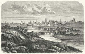 Dublin 1600-luvulla (kaiverrus) tekijältä German School