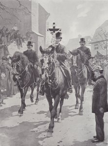 Pääsiäistullit, Saksi (litho) tekijältä German School