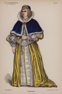 Elisabeth, Ernst von Wildenbruchin kirjasta Der Generalfeldoberst (värilitho) tekijältä German School