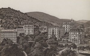 Englantilainen kirkko, Royal Villa, Bristol, Villa Theresa (litho) tekijältä German School