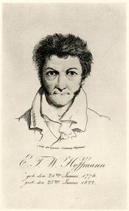 Ernst Theodor Amadeus Hoffmann (1776-1822) 1884-90 (valokuva) tekijältä German School