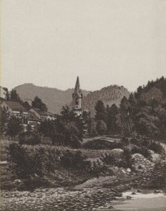 Evankelinen kirkko (litho) tekijältä German School