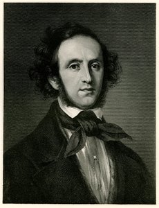 Felix Mendelssohn-Bartholdy, 1884-90 (valokuva) tekijältä German School