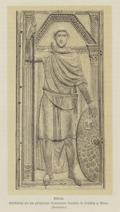 Flavius ​​Aetius, roomalainen kenraali (kaiverrus) tekijältä German School
