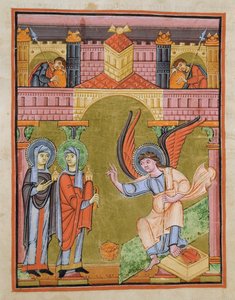 Fol. 33v Reichenau School Evangeliarysta, Codex F. II. 1 tekijältä German School
