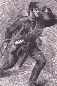 Forward, Cassells, Ranskan ja Saksan välisen sodan historia, julkaisija Cassell and Company Limited, n. 1890 (litho) tekijältä German School
