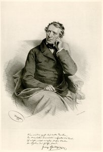 Franz Grillparzer, 1884-90 (valokuva) tekijältä German School