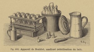 Franz von Soxhlets paransi maidon sterilointilaitetta tekijältä German School