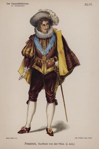 Friedrich, Pfalzin herttua, Ernst von Wildenbruchin kirjasta Der Generalfeldoberst (väri litho) tekijältä German School