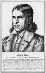 Friedrich Ruckert (kaiverrus) tekijältä German School