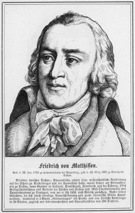Friedrich von Matthisson (kaiverrus) tekijältä German School