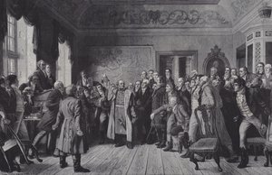 Kenraali Yorckin puhe Itä-Preussin säätyille Königsbergissä 5. helmikuuta 1813 tekijältä German School