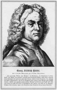 Georg Friedrich Handel (kaiverrus) tekijältä German School