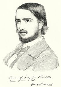 Georg Herwegh, saksalainen runoilija (kaiverrus) tekijältä German School