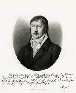Georg Wilhelm Friedrich Hegel, 1884-90 (valokuva) tekijältä German School