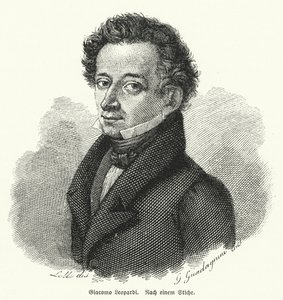 Giacomo Leopardi, italialainen filosofi, runoilija ja filologi tekijältä German School