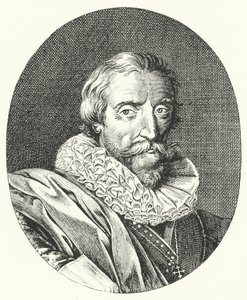 Giambattista Marino, italialainen runoilija (kaiverrus) tekijältä German School