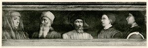 Giotto di Bondone (1267 - 1337), Paolo Uccello (1397 - 1475), Donatello (1386 - 1466), Antonio Manetti (1402 - 1460), Filippo di der Brunellesco (1377 - 1466) tekijältä German School