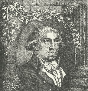 Gottfried August Burger, saksalainen runoilija (kaiverrus) tekijältä German School