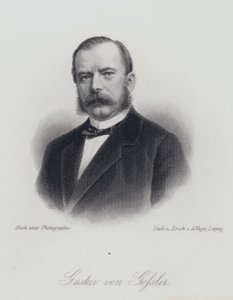 Gustav von Gossler, saksalainen lakimies ja hallintovirkamies (kaiverrus) tekijältä German School