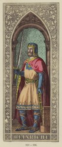 Heinrich I, 919-936 (värikaiverrus) tekijältä German School