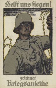 Auta meitä voittoon! Tilaa sotaobligaatioita (väri litho) tekijältä German School