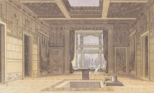 Sallustin talo, Pompeiji, Italia (värilitro). tekijältä German School